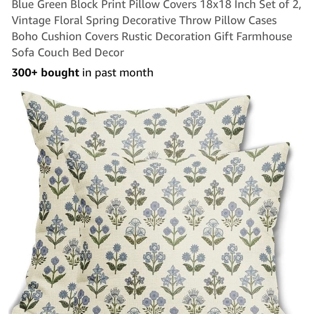 Pillow covers